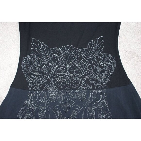 Gianfranco Ferre (DIOR) - Vintage Jersey Disco-Style Fit & Flare Dress - 38 or S - Picture 9 of 9